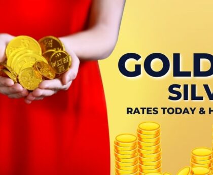 GOLD & SILVER RATES TODAY