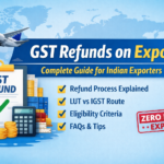 GST Refunds on Export