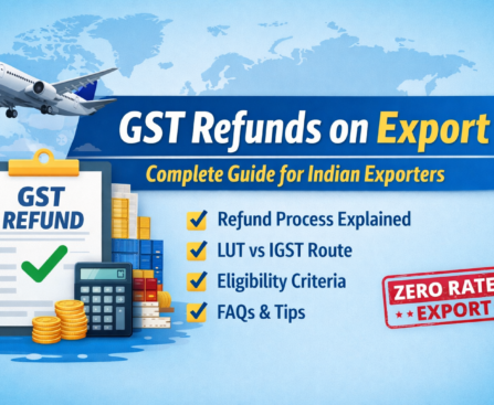 GST Refunds on Export