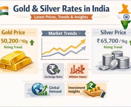 Gold and Silver Rates in India